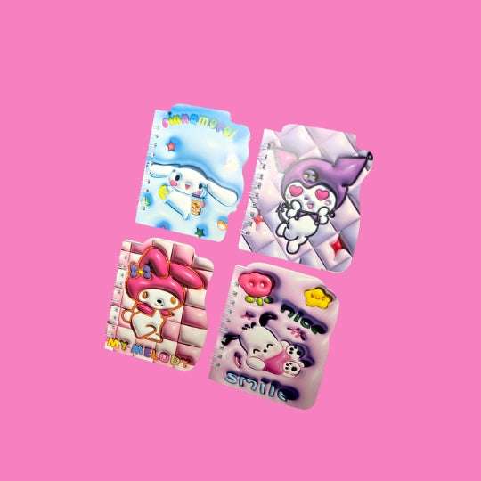 Cat & Friends Mini Notepad