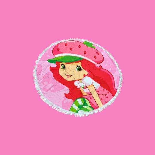Strawberry Girl Picnic Towel