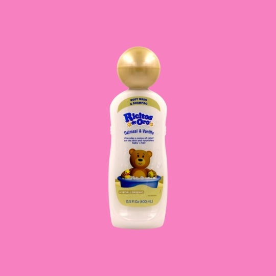 Baby Oatmeal & Vanilla Body Wash & Shampoo