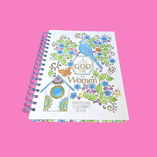 A Little GOD Time For Women Devotional Coloring Book