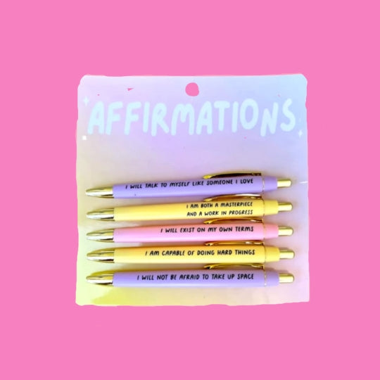 Affirmations Pen Set