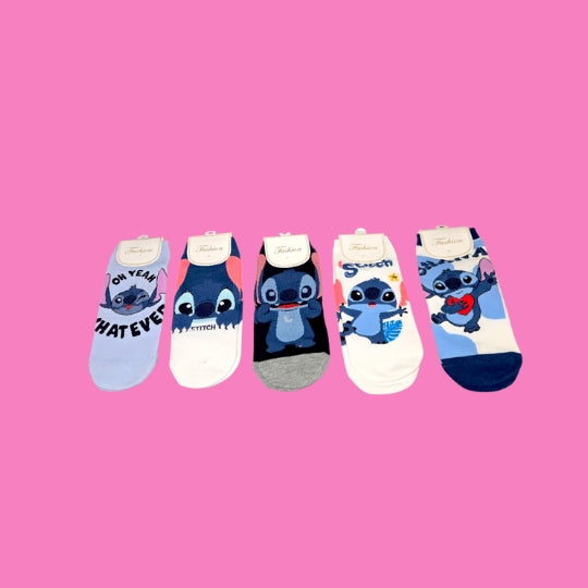 Blue Guy Cutesy Socks
