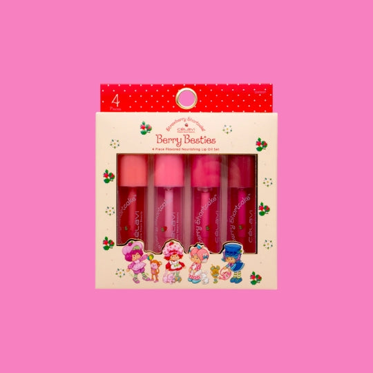 Strawberry Girl 4pc Besties Lip Oil Set
