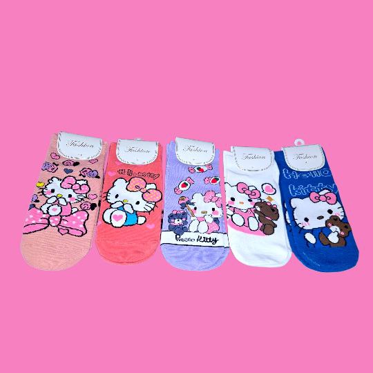 Girly Cat Socks