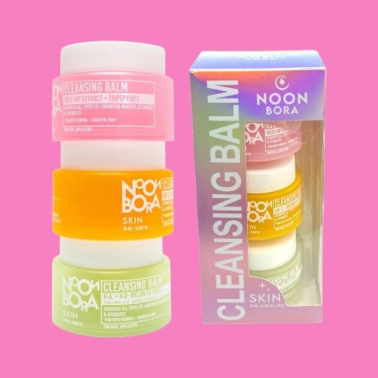 Noon Bora 3 Pc Cleansing Balm