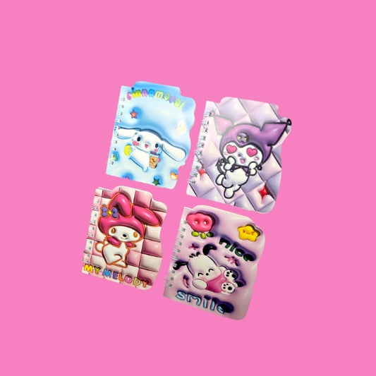 Cat & Friends Mini Notepad
