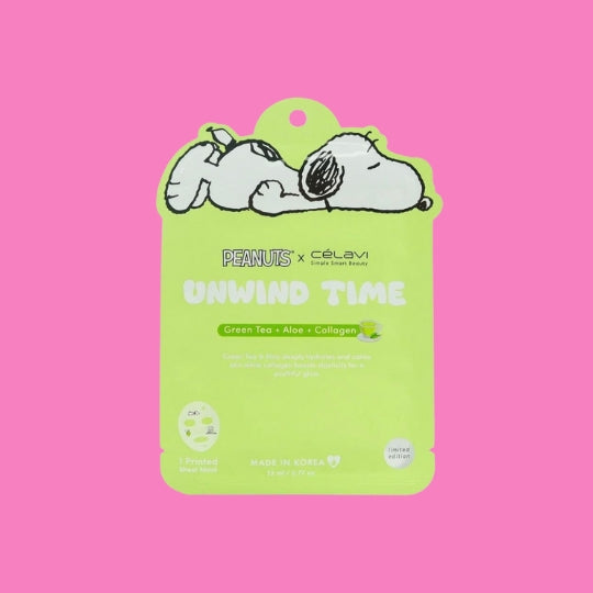 Peanuts Face Sheet Mask