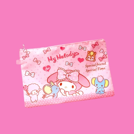 Character Large Zipper Pouch