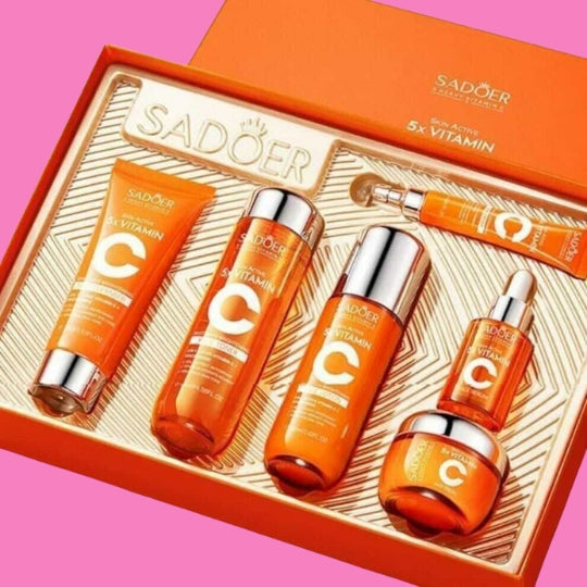 Sadoer 5x Vitamin C 6 Pc Skin Gift Box