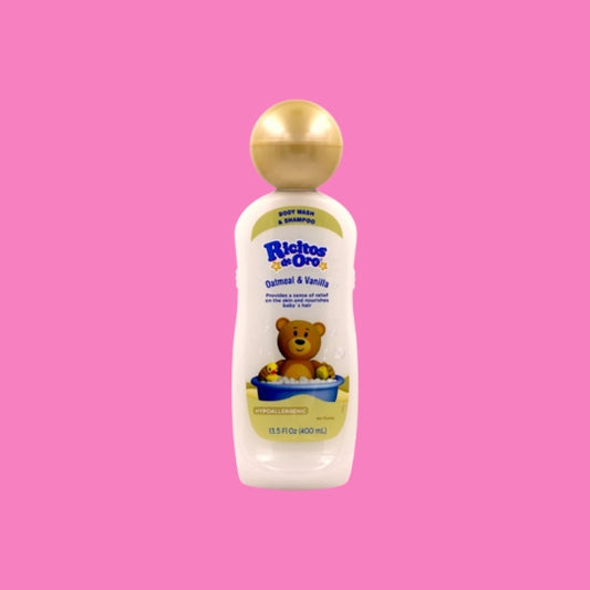 Baby Oatmeal & Vanilla Body Wash & Shampoo