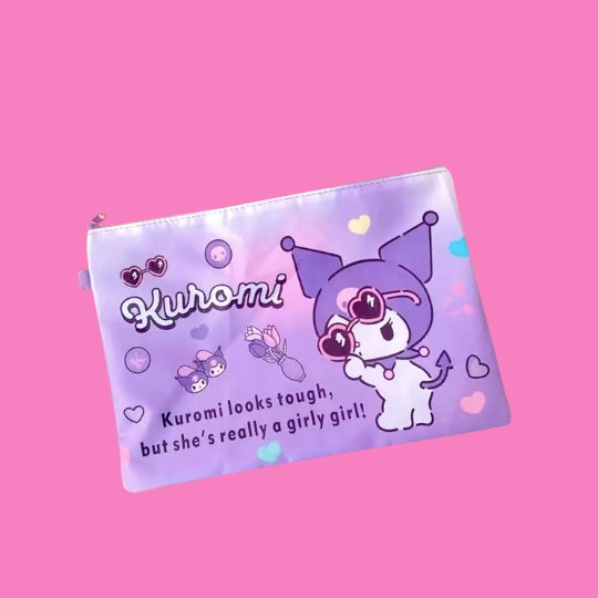 Character Large Zipper Pouch