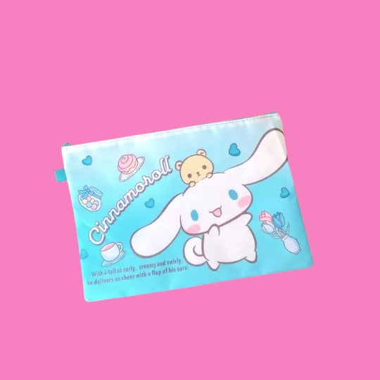 Character Large Zipper Pouch