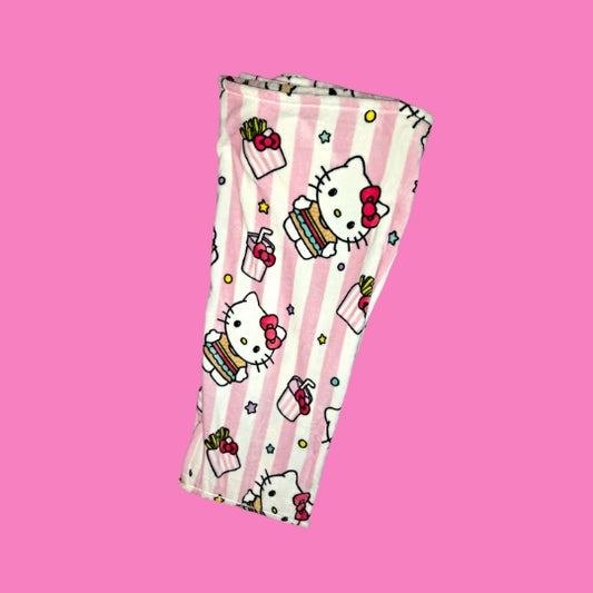 Fries Cat Blanket 50x70