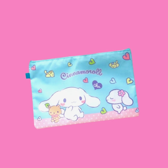 Character Large Zipper Pouch