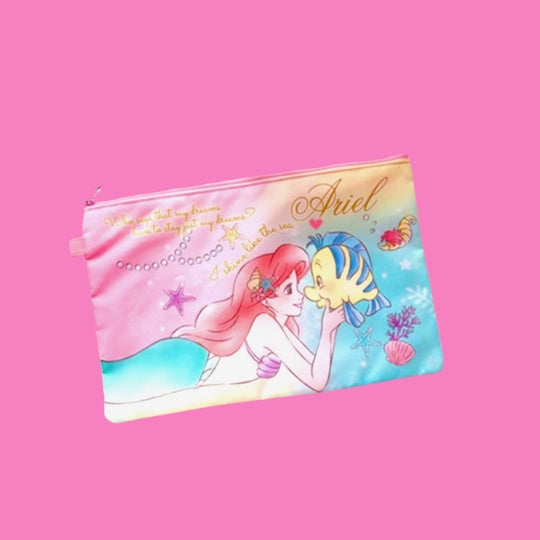Character Large Zipper Pouch