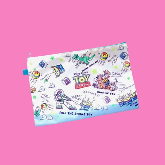 Character Large Zipper Pouch