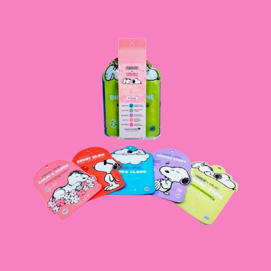 Peanuts Face Sheet Mask 5 Pc Set