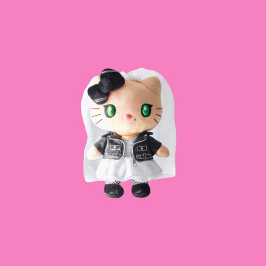 Green-Eyed Cat Plushie