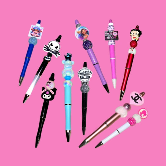 Custom Beaded Pen (Random)