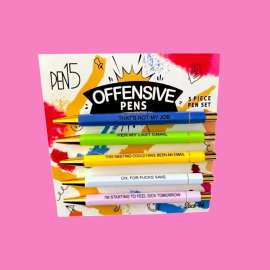 Offensive Work Pen Set