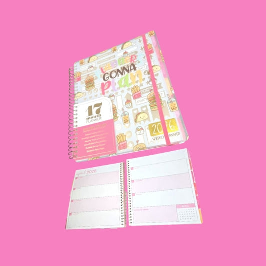 Fast Food 2025-2026 Planner