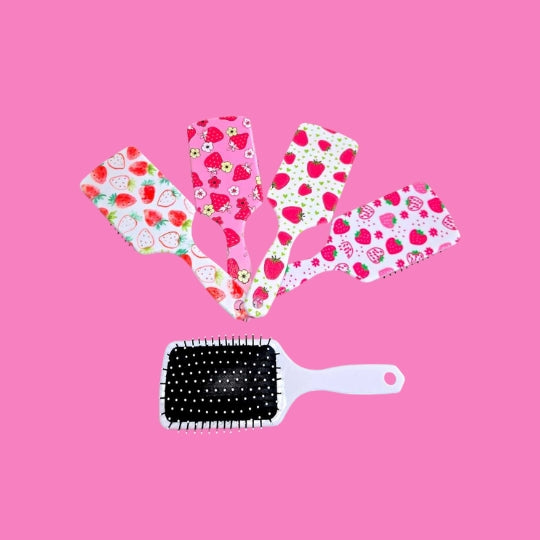 Strawberries Hair Brush