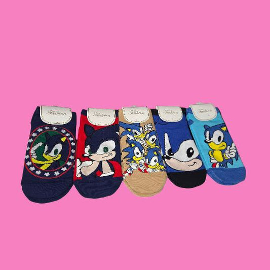 Blue Coin Guy Socks