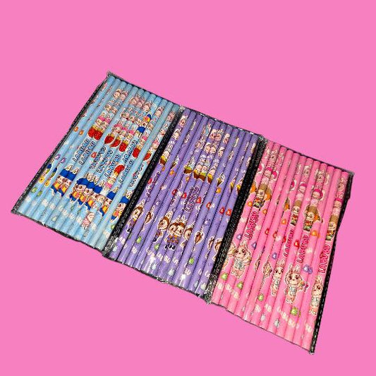Monster 12 Pcs Pencil Pack