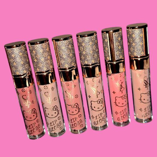 Cat Lux 6 Pc Lip Gloss Set