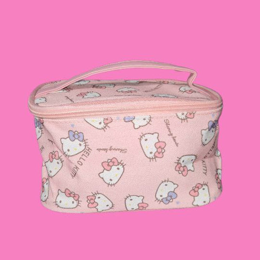 Cat Faces Makeup Bag