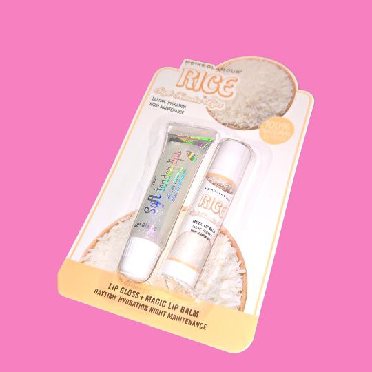 Lip Gloss + Magic Lip Balm Duo