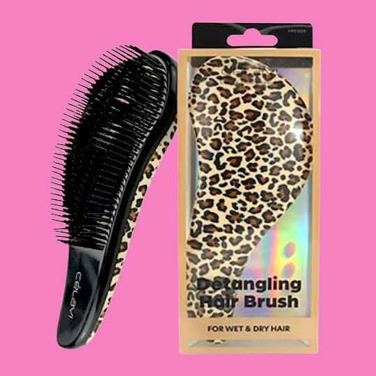 Cheetah Detanglish Hair Brush