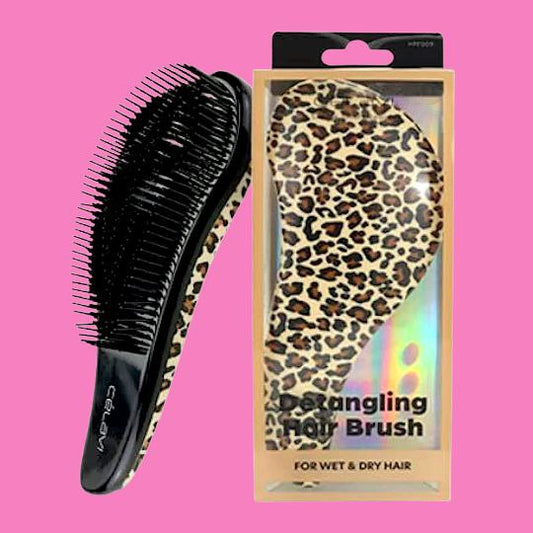 Cheetah Detanglish Hair Brush